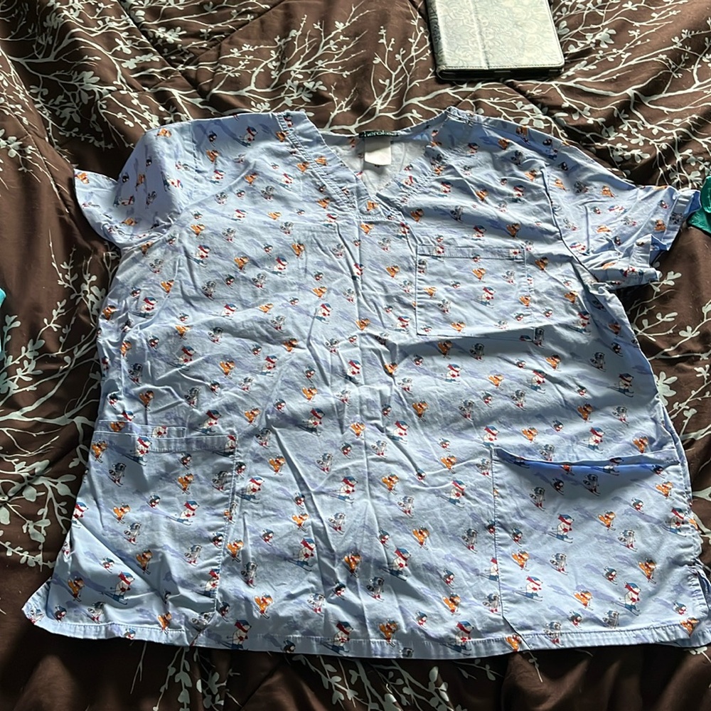 Scrub top